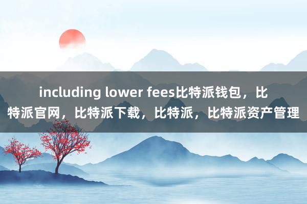 including lower fees比特派钱包，比特派官网，比特派下载，比特派，比特派资产管理